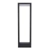DIEG FL 7W, CCT, IP54 Sloupkové venkovní svítidlo, základna hliník, povrch černá, difuzor plast opál, LED 7W, 450lm, přepín. CCT. teplota teplá 3000K/neutr 4000K/denní 6000K, 230V, IP54, rozměry 150x500x60mm, svítí dolů. náhled 1