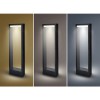 DIEG FL 7W, CCT, IP54 Sloupkové venkovní svítidlo, základna hliník, povrch černá, difuzor plast opál, LED 7W, 450lm, přepín. CCT. teplota teplá 3000K/neutr 4000K/denní 6000K, 230V, IP54, rozměry 150x500x60mm, svítí dolů. náhled 3