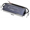 LED zdroj 24V 500W Napájecí zdroj pro LED pásky, vstup 230V, výstup 24V, 500W, IP67, rozměry 260×92×37mm, ochrana proti přehřátí, zkratu a přetížení. náhled 8