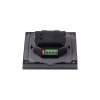 Stmívač 1-100% 4x3A, 12V/144W, 24W/288W Nástěnný RF bezdrátový ovladač stmívač 0-100%, černý, pro LED pásky, zátěž max 4x3A, 12V/144W, 24W/288W, IP20, 86x86x50mm. náhled 2