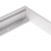 MR107 - Rám pro LED panel 60x60 Montážní rám pro stropní instalaci LED panelů, materiál hliník, povrch bílá, rozměry 600x600x65mm, DIY šroubovací, rozložený náhled 3