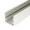 CORNER PROFIL 53x53mm Stropní, přisazený profil pro LED pásky, materiál hliník, povrch černý, max šířka LED pásků w=32mm, rozměry 53x53mm, l=2000mm náhled 2