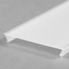 DCC10 50x6,6mm Difuzor k profilu pro LED pásky nacvakávací, materiál polykarbonát PC, povrch transparentní, vyzař. úhel 90°, propustnost 90%, rozměry 50x6,6mm, l=4100mm náhled 3