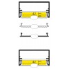 BARTIAS PROFIL 53x28mm Přisazený profil pro LED pásky, materiál hliník, povrch bílý, max šířka LED pásků w=50mm, rozměry 53x28mm, l=2000mm náhled 10