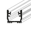 FALLO PROFIL DO PODLAHY, 15,8x13,7mm Podlahový pochozí LED profil pro LED pásky, materiál hliník, povrch elox šedostříbrný mat, max šířka LED pásků w=12mm, IK08 (5J), rozměry 15,8x13,7mm, l=2000mm náhled 2