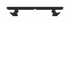 PIA PROFIL 20x3mm Přisazený profil pro LED pásky, materiál hliník, povrch černý, max šířka LED pásků w=12mm, rozměry 20x3,3mm, l=4000mm náhled 3