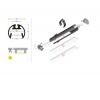 MACIE 17x20mm Kruhový profil pro LED pásky, materiál hliník, povrch černá,max šířka LED pásku w=12mm, rozměry d=20mm, délka l=2000mm náhled 5
