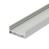 NUPHAR PROFIL33 FLAT 33,4x12,8mm Přisazený profil pro LED pásky, materiál hliník, povrch bílý, max šířka LED pásků w=30mm, rozměry 33,4x12,8mm, l=4000mm náhled 1