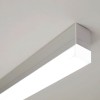 NUPHAR PROFIL33 FLAT 33,4x12,8mm Přisazený profil pro LED pásky, materiál hliník, povrch bílý, max šířka LED pásků w=30mm, rozměry 33,4x12,8mm, l=4000mm náhled 8