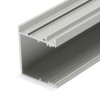 NUPHAR PROFIL 38 WALL 38x33,4mm Nástěnný profil pro LED pásky, materiál hliník, povrch elox šedostříbrný mat, max šířka LED pásků w=30mm, boční úchyt LED pásků, rozměry 38x33,4mm, l=4000mm náhled 1