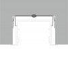 NUPHAR profil 44 FLAT RECESSED Vestavný, zápustný profil pro LED pásky, materiál hliník, povrch elox šedostříbrný mat, max šířka LED pásků w=30mm, rozměry 44,4x14mm, l=2000mm náhled 8