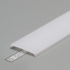 DCC9 30,3x4,3mm Difuzor k profilu pro LED pásky nacvakávací, materiál PMMA, povrch čirá, propustnost 93%, rozměry 30x4,3mm, l=3000mm náhled 2