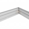 Rám pro LED panel 600x600x70mm Montážní rám pro stropní montáž LED panelů, materiál hliník, povrch bílá, rozměry 600x600x70mm. náhled 4