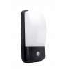 DENISKO 20W PIR IP54 Nástěnné venkovní svítidlo, PIR senzor pohybu, doba sepnutí 10s-3min, těleso plast, povrch černá, difuzor plast opál, LED 20W, 2600lm, neutrální 4000K, 230V, IP54, tř.2, rozměry 300x150x86mm. náhled 1