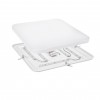 FORFICE 18W, IP44 Stropní podhledové svítidlo, těleso plast bílá, difuzor plast opál, LED 18W, 1600lm, neutrální 4000K, Ra80, 230V, IK10, IP44, tř.1, rozměry 330x330x60mm. náhled 3