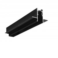 AVIDUS SN TRACK MG III, 48V Vestavná montážní základna pro magnetický lištový, magnetický systém, materiál hliník, povrch černá/bílá, jednofázová, 48V, rozměry 50x39mm, l=3000mm, vč. dvou koncovek.