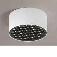 FUTURE CELL 30W Stropní buňkové bodové svítidlo, těleso hliník, povrch černá, nebo bílá, buňky černá, LED 30W, 3000lm, teplá 3000K, neutrální 4000K, Ra90, 230V, IP20, d=153mm, h=65mm