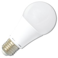 LED žárovka E27 opál 10W/12W/15W Světelný zdroj, žárovka hrušková, sklo opál, LED 10W/12W/15W, E27, A60, teplá 2700K/3000K/neutrální 4100K/4200K, 230V, rozměry d=60mm, h=112mm/119mm dle typu.