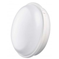 COMINE R 20W IP65 Přisazené venkovní svítidlo, kruhové, těleso plast bílá, difuzor plast opál, LED 20W, 1900lm, neutrální 4000K, Ra80, 230V, IP65, rozměry d=220mm, h=75mm.