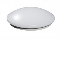 VANDA 12W/36W/48W HF senzor Stropní přisazené svítidlo, s HF senzorem pohybu, záběr 360°, dosah 1-8m, čas 1-12min, základna kov, bílá, difuzor plast opál, LED 12W/36W/48W, teplá 2700K/neutrální 4000K, 230V, IP20, rozměry dle typu.