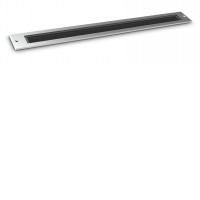 IPSON 10W/19W IP67 Zemní svítidlo, těleso hliník, ráměček nerez, krycí sklo čiré, LED 10W/900lm, 19W/1800lm, teplá 3000K, Ra90, 230V. IP67, IK08, tř.2, rozměry dle typu.