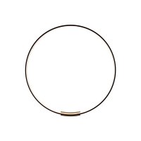 WL 50W/70W Tuya-Z Nástěnné svítidlo, kov, černá, dif plast opál, LED 50W/70W, smart TUYA, Zigbee 3.0., dálk ovl. (souč) nebo mob. tel. CCT nast teplota teplá 2700K - denní 6500K, stmív, 230V, IP20, rozměry dle typu.