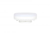 LED BULB 8W/10W/14W, GX53 TUYA WiFi CCT RGB Chytrá LED žárovka 8W/640lm, 10W/800lm, 14W/1120lm, GX53, vyzařovací úhel 120°, pomocí aplikace v telefonu TUYA WiFi nebo dálk. ovladačem (beacon), nast teplota CCT 2700K-6500K, stmívatelná, RGB, Ra80, 230V, d=74mm, h=28mm.