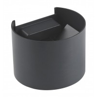 LED 6W IP65 Nástěnné venkovní svítidlo, základna hliník, povrch černá antracit, LED 6W, 340lm, teplá 3000K, 230V, IP65, rozměry 135x117x100mm, svítí nahoru/dolů