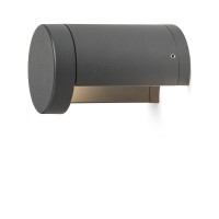 LEGA NÁSTĚNNÁ LED 7W IP54 Nástěnné, venkovní svítidlo, těleso hliník, povrch černá antracit, LED 7W, teplá 3000K, 490lm, Ra80, 230V, IP54, d=90mm, h=140mm, svítí dolů