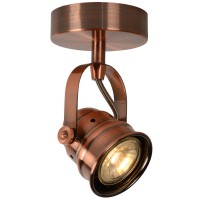 ARDIFCE LED 1X5W GU10 Stropní svítidlo, nastavitelný směr svícení, základna kov, těleso kov, LED 1x5W, GU10, teplá 2700K, 350lm, 230V, IP20, tř.1. rozměry 90x90x150mm, vč.sv.zdr.