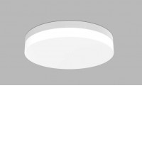 FOR 15-30W Emergency Stropní nouzové přisazené svítidlo, pro trvalé i nouzové svícení, záloha 3h, těleso plast bílá, dif plast opál, LED 15-30W, 1500-3000lm, přepín. teplota CCT teplá 3000K-neutrální 4000K, Ra90, 230V, IP54, rozměry d=360mm, h=58mm.