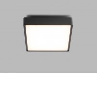MIELER LED 16W DALI-PUSH/Zigbee Stropní svítidlo, plast černá, difuzor plast opál, LED 16W, 1280lm, CCT přepín teplota teplá 3000K/ neutrální 4000K/ denní 6500K, stmív. DALI-PUSH/Zigbee, 230V, IP65, tř.2, 296x296x78mm