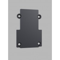 KASEL koncovka Koncovka profilu, těleso hliník, povrch černá/bílá, rozměry 37x53mm.