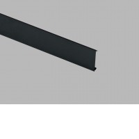 KASEL kryt Kryt profilu, těleso hliník, povrch černá/bílá, délka l=1000mm.