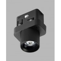 THORN 2W, 48V Svítidlo do magnetického systému, bodové, těleso kov, povrch černá/bílá, LED 2W, 186lm, teplá 3000K/neutrální 4000K, vyzař. úhel 24°, 48V, IP20, rozměry d=22mm, h=45mm.