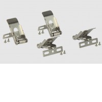 K05 - KLIP SDK 4ks Sada 4ks - Montážní klipy pro spodní montáž LED panelů, do sádrokartonu SDK, materiál kov
