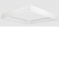 MR125 - Rám pro LED panel 600x600x70 Montážní rám pro stropní montáž BACKLITE LED panelu, materiál kov, povrch bílá, rozměry 600x600x70mm, DIY šroubovací, rozložený