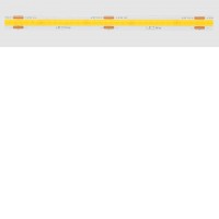 OREB 320LED/m, 5/8W/m, 24V LED COB pásek, těleso plast, povrch bílá, 320LED/m, 5/8W/m, teplá 2700K/3000K/neutrální 4000K/denní 6500K, Ra90, dělení po 50mm, 24V, IP20, tř.3, rozměry w=8mm, l=5000mm, cena za 1m.