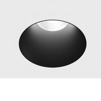 BLANKET BI R 6,3W IP44 Stropní, podhledové, bodové svítidlo, bezrámečkové, hliník, komínek bílá/černá mat/lesk/mosaz/modročerná, LED 6,3W, 640lm, teplá 2700K/3000K/neutrální 4000K, stmív. dle typu, vyzař. úhel 55°, 350mA, IP44, rozměry d=50mm, h=57mm