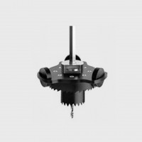 montážní nástroj Montážní nástroj pro vytvoření otvoru bezrámečkových podhledových svítidel, materiál kov, povrch černá, rozměry d=85mm.