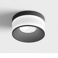 ARLON PL 9W/18W UGR >19 Stropní přisazené bodové svítidlo, těleso hliník, povrch bílá/černá/mosaz, difuzor plast opál, LED 9W/560lm, 18W/1208lm, teplá 3000K/neutrální 4000K, vyzař. úhel 60°, UGR>19, Ra90, 230V, IP20, rozměry dle typu.