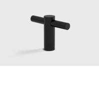 BERY úchyt Držák svítidla pro nástěnou montáž, materiál kov, povrch černá, rozměry d=15mm, l=110mm