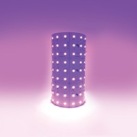 LED destička RGBW flexi, 24V, IP20 LED destčika, flexibilní, těleso plast, povrch bílá, 24W, 480lm, teplá 3000K, RGB, stmívatelné, Ra80, 24V, IP20, tř.3, rozměry 240x480mm