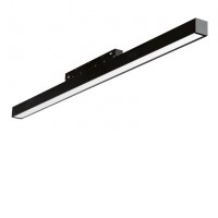 HILVER 14W/18W/20W Svítidlo do mag. systému, těleso kov, povrch černá, difuzor plast opál, smart Tuya dle typu, LED 14W/980lm, 18W/1405lm, 20W/1400lm, teplá 3000K/neutrální 4000K, stmív. dle typu, vyzař. úhel 100°/120°, 48V, IP20, rozměry dle typu.