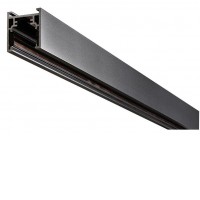 HOROS ECO TRACK MG 2m, 48V Stropní lišta pro magnetický systém, materiál kov, povrch černá, 48V, rozměry 29x26,2mm, l=2000mm