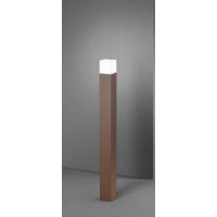 BROJ FL 1x20W E27 IP54 Sloupkové svítidlo, těleso hliník, povrch černá antracit/hnědá/sv. šedá, dif. plast opál, pro žárovku 1x20W, E27, 230V, IP54, tř.1, rozměry dle typu.