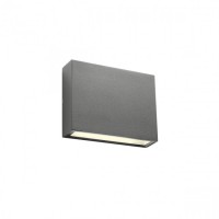 VIROSA 4,4W/12W/15W, IP54 Nástěnné venkovní svítidlo, těleso hliník, povrch bílá mat/tmavě šedá/tmavě hnědá, krycí sklo čiré, LED 4,4W/12W/15W, teplá 3000K/neutrální 4000K, 230V, IP54, tř.1, rozměry dle typu, svítí nahoru/dolů.