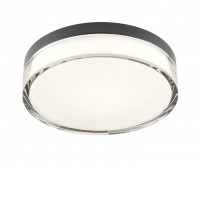 SUKIE 8W/12W/18W IP44 Stropní svítidlo, základna kov, povrch černá/bílá/chrom, dif plast opál a čirý, LED 8W/12W/18W, teplá 3000K/neutrální 4000K nebo přepín CCT teplota teplá 3000K/neutr 4000K, Ra90, 230V, IP44, tř.1, rozměry dle typu.