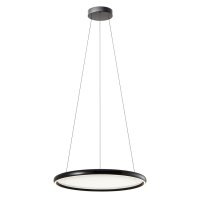 SAROS 35W+35W/45W+45W, CCT Závěsné svítidlo, těleso hliník, povrch černá lesk/béžová lesk/bílá lesk, dif plast čirý, LED 35W+35W/45W+45W, dálk. ovl. CCT teplá 2700K-denní 5000K, stmívatelné, Ra90, 230V, IP20, tř.1, rozměry dle typu.