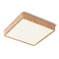 GREHAM SQUARE LED 1X24W STMÍVATELNÉ Stropní přisazené svítidlo čtvercové, základna kov, povrch dle typu, difuzor plast opál, LED 1x24W, teplá 3000K, 2160lm, Ra80, 230V, stmív TRIAC, IP20, tř.2. rozměry 228x228x34mm